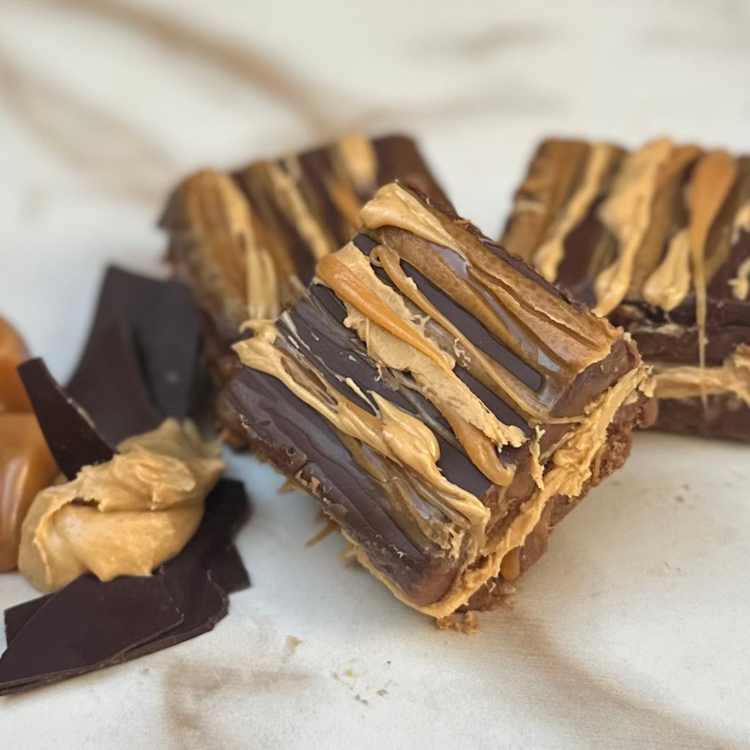 Black Panther Truffle: Chocolate • Caramel • Peanut Butter • Sea