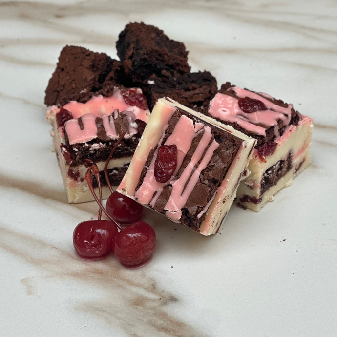 Brownie Cherry Cheesecake