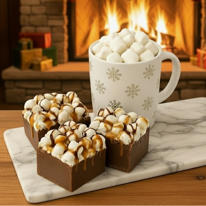 Caramel Toffee Hot Cocoa Fireside