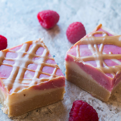 Peanut butter and jelly fudge