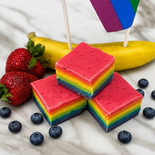Rainbow Pride Fudge