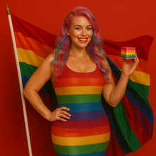 Rainbow Pride Fudge