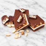Chocolate Nougat Bar: Thicker than a Snicker