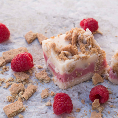 Picture of Raspberry Cheesecake Fudge